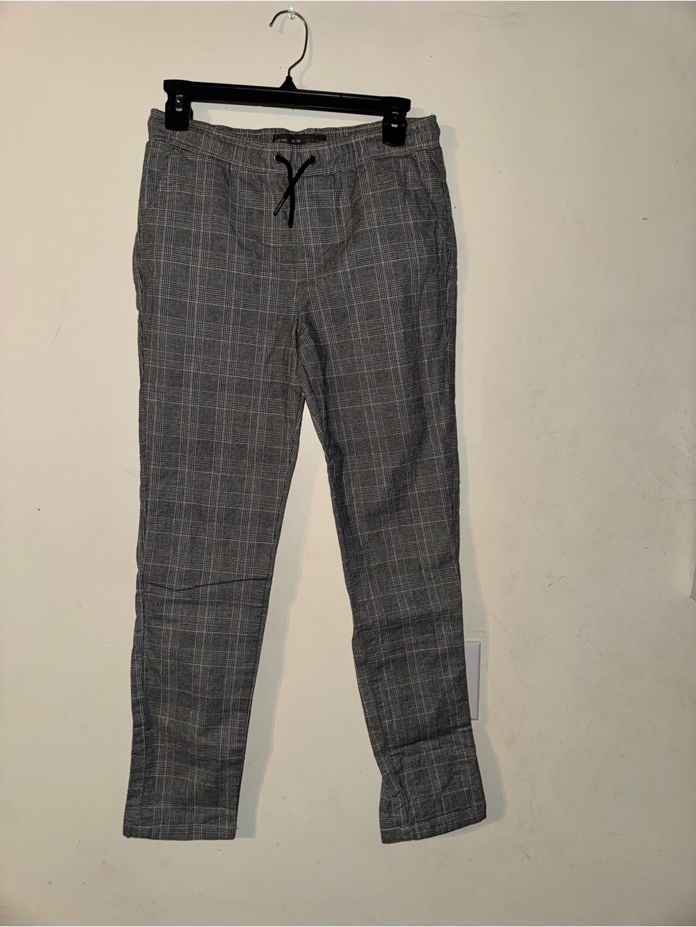 ‼️SALE‼️ Primark kids Gray Plaid Drawstring Trousers